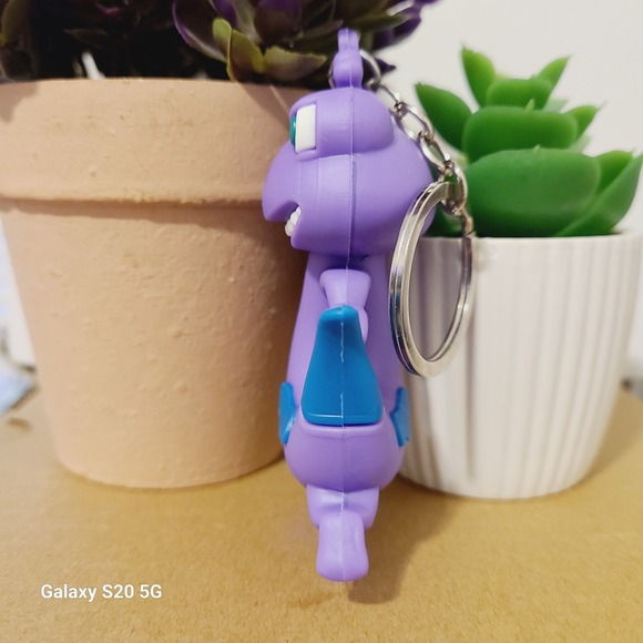 Purple Monster Keychain‎ Toy Character Accessory - Picture 4 of 6